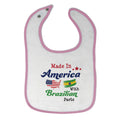 Cloth Bibs for Babies Made in America with Brazilian Parts A Baby Accessories