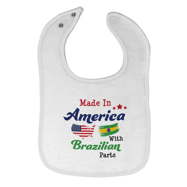 Cloth Bibs for Babies Made in America with Brazilian Parts A Baby Accessories - Cute Rascals