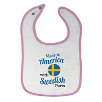 Cloth Bibs for Babies Made in America with Swedish Parts Baby Accessories Cotton - Cute Rascals