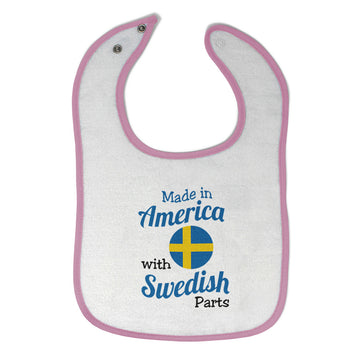 Cloth Bibs for Babies Made in America with Swedish Parts Baby Accessories Cotton