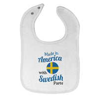 Cloth Bibs for Babies Made in America with Swedish Parts Baby Accessories Cotton - Cute Rascals