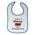 Cloth Bibs for Babies Made in America with Armenian Parts Baby Accessories