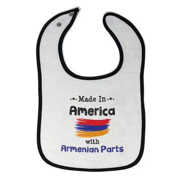 Cloth Bibs for Babies Made in America with Armenian Parts Baby Accessories