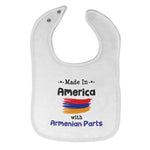 Cloth Bibs for Babies Made in America with Armenian Parts Baby Accessories - Cute Rascals