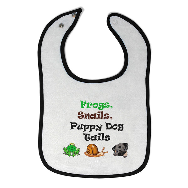 Cloth Bibs for Babies Frogs Snails Puppy Dog Tails Funny Baby Accessories Cotton - Cute Rascals