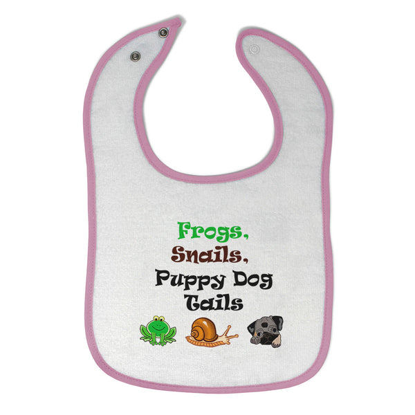 Cloth Bibs for Babies Frogs Snails Puppy Dog Tails Funny Baby Accessories Cotton - Cute Rascals