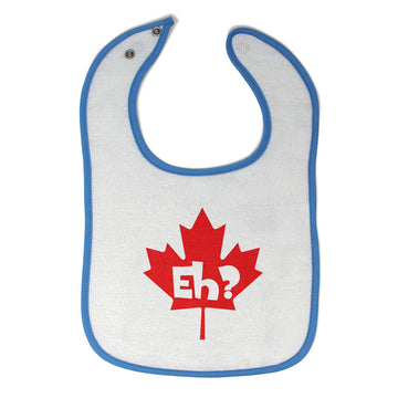 Cloth Bibs for Babies Eh Canada Canadian Humor Funny Baby Accessories Cotton