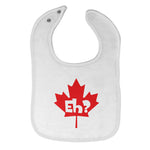 Cloth Bibs for Babies Eh Canada Canadian Humor Funny Baby Accessories Cotton - Cute Rascals