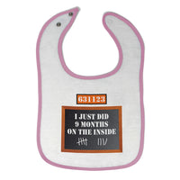 Cloth Bibs for Babies I Just Did 9 Months on The Inside Baby Accessories Cotton - Cute Rascals