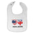 Cloth Bibs for Babies 50% British + 50% American = 100% Cute Baby Accessories - Cute Rascals