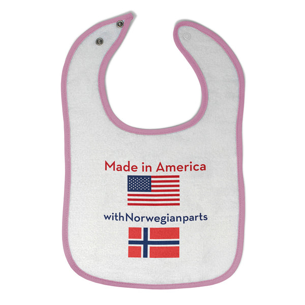 Cloth Bibs for Babies Made in America with Norwegian Parts Baby Accessories - Cute Rascals