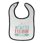 Cloth Bibs for Babies My Baster Full of Eggs Baby Accessories Burp Cloths Cotton - Cute Rascals