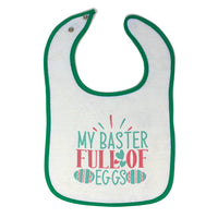 Cloth Bibs for Babies My Baster Full of Eggs Baby Accessories Burp Cloths Cotton - Cute Rascals