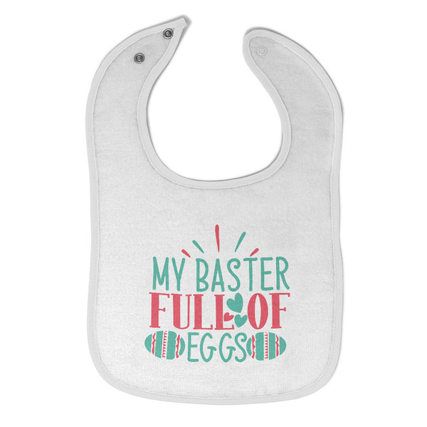 Cloth Bibs for Babies My Baster Full of Eggs Baby Accessories Burp Cloths Cotton - Cute Rascals