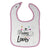 Cloth Bibs for Babies Bunny Love Baby Accessories Burp Cloths Cotton - Cute Rascals