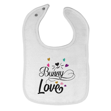 Cloth Bibs for Babies Bunny Love Baby Accessories Burp Cloths Cotton