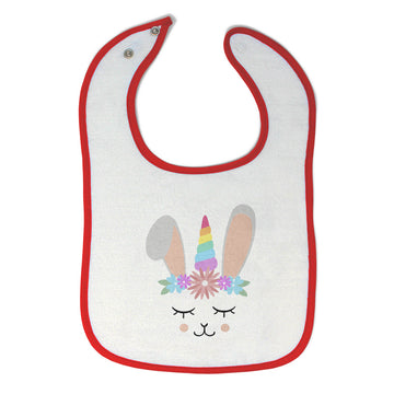 Cloth Bibs for Babies Easter Unicorn Bunny Baby Accessories Burp Cloths Cotton