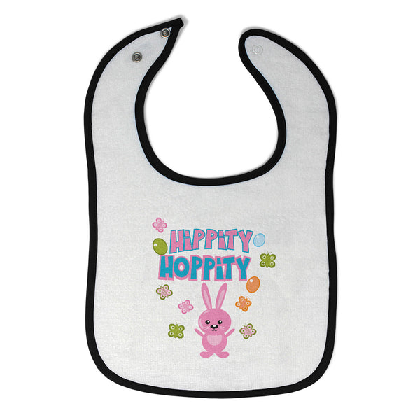 Cloth Bibs for Babies Hippity Hoppity Pink Baby Accessories Burp Cloths Cotton - Cute Rascals