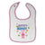 Cloth Bibs for Babies Hippity Hoppity Pink Baby Accessories Burp Cloths Cotton - Cute Rascals