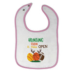 Cloth Bibs for Babies Hunting Season Is Now Open Baby Accessories Cotton - Cute Rascals