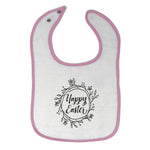 Cloth Bibs for Babies Happy Easter Baby Accessories Burp Cloths Cotton - Cute Rascals