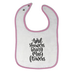 Cloth Bibs for Babies April Showers Bring My Flowers Baby Accessories Cotton - Cute Rascals