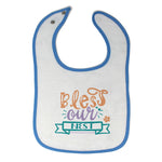 Cloth Bibs for Babies Bless Our Nest Baby Accessories Burp Cloths Cotton - Cute Rascals