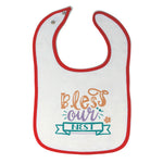 Cloth Bibs for Babies Bless Our Nest Baby Accessories Burp Cloths Cotton - Cute Rascals