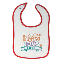 Cloth Bibs for Babies Bless Our Nest Baby Accessories Burp Cloths Cotton - Cute Rascals