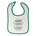 Cloth Bibs for Babies Blessed Who Have Not Seen Yet Believed John 20:29 Cotton