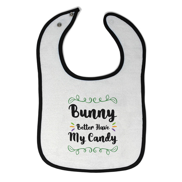 Cloth Bibs for Babies Bunny Better Have My Candy Baby Accessories Cotton - Cute Rascals