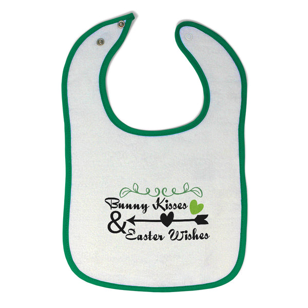 Cloth Bibs for Babies Bunny Kisses & Easter Wishes Baby Accessories Cotton - Cute Rascals