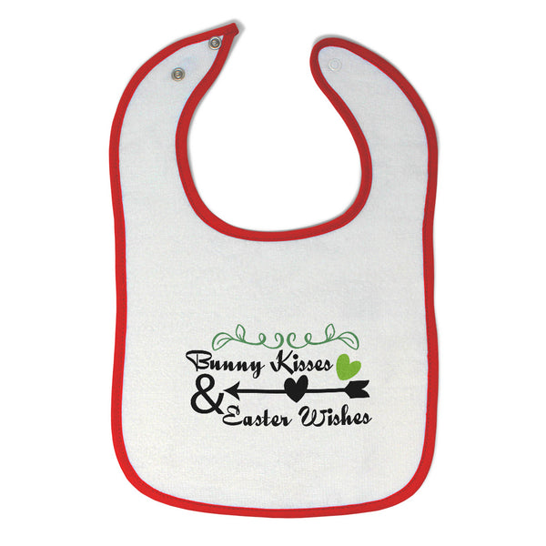Cloth Bibs for Babies Bunny Kisses & Easter Wishes Baby Accessories Cotton - Cute Rascals