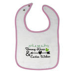 Cloth Bibs for Babies Bunny Kisses & Easter Wishes Baby Accessories Cotton - Cute Rascals