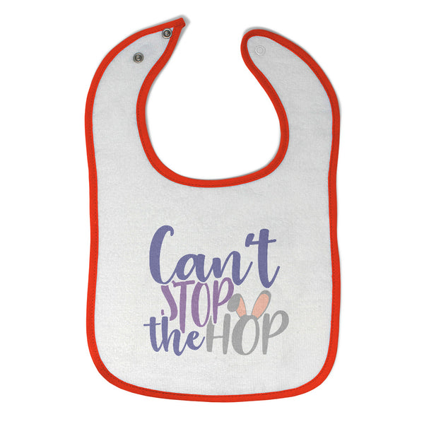 Cloth Bibs for Babies Can'T Stop The Hop Baby Accessories Burp Cloths Cotton - Cute Rascals