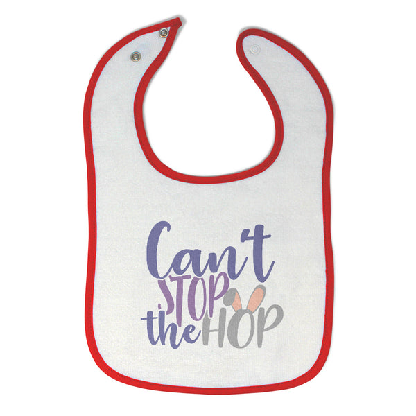 Cloth Bibs for Babies Can'T Stop The Hop Baby Accessories Burp Cloths Cotton - Cute Rascals