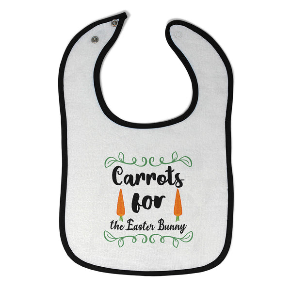 Cloth Bibs for Babies Carrots for Easter Bunny Baby Accessories Cotton - Cute Rascals