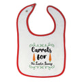 Cloth Bibs for Babies Carrots for Easter Bunny Baby Accessories Cotton