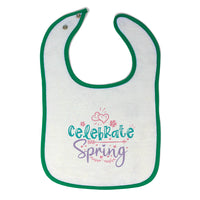 Cloth Bibs for Babies Celebrate Spring Baby Accessories Burp Cloths Cotton - Cute Rascals