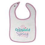 Cloth Bibs for Babies Celebrate Spring Baby Accessories Burp Cloths Cotton - Cute Rascals