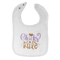 Cloth Bibs for Babies Chicks Rule Baby Accessories Burp Cloths Cotton - Cute Rascals