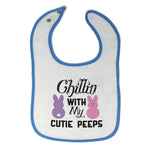 Cloth Bibs for Babies Chilin with My Cutie Peeps Baby Accessories Cotton - Cute Rascals