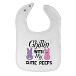 Cloth Bibs for Babies Chilin with My Cutie Peeps Baby Accessories Cotton - Cute Rascals
