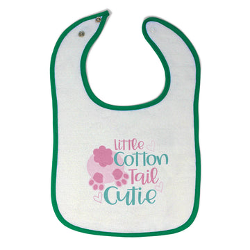 Cloth Bibs for Babies Little Cotton Tail Cutie Baby Accessories Cotton