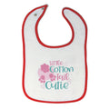Cloth Bibs for Babies Little Cotton Tail Cutie Baby Accessories Cotton