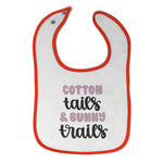 Cloth Bibs for Babies Cotton Tails & Bunny Trails Baby Accessories Cotton - Cute Rascals