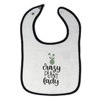 Cloth Bibs for Babies Crazy Plant Lady Baby Accessories Burp Cloths Cotton - Cute Rascals