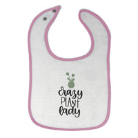 Cloth Bibs for Babies Crazy Plant Lady Baby Accessories Burp Cloths Cotton - Cute Rascals