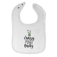 Cloth Bibs for Babies Crazy Plant Lady Baby Accessories Burp Cloths Cotton - Cute Rascals