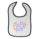 Cloth Bibs for Babies Hip to The Hop Baby Accessories Burp Cloths Cotton - Cute Rascals